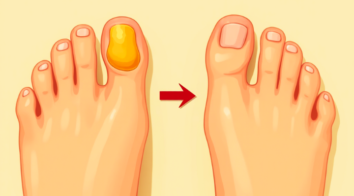 Nagelpilz für immer loswerden mit diesen 2 natürlichen Zutaten